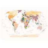  Tapeta - World Map 150x105 | shoptok.hr
