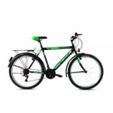 Capriolo Touring Bike Adria nomad 26in crno zeleno - 26" | ePonuda.com