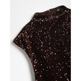 Sinsay Mini haljina s šljokicama i stojećim ovratnikom | shoptok.hr