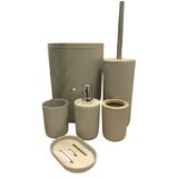 Dekordom set za kupatilo bamboo 1/6 - beige - n-11 ( 024308 )
