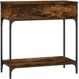  Konzolni stol boja hrasta 75 x 34,5 x 75 cm konstruirano drvo | shoptok.hr