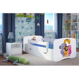  Dječji krevet ZOOLOŠKI VRT s ladicom - 180x80 cm bijeli | shoptok.hr