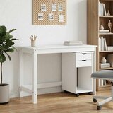  Set ormara za radne stolove 2 kom. Bijela Masivna borovina | shoptok.hr