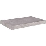 vidaXL Plutajuće zidne police 4 kom boja betona 50 x 23 x 3 8 cm MDF | shoptok.hr