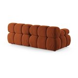 Micadoni Žametna sedežna garnitura v barvi terakote 188 cm Bellis – | Shoptok.si