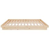  Okvir za krevet od masivnog drva 140 x 200 cm | shoptok.hr