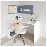 Hanah home Gelincik Bijeli radni sto 130x74x109cm, Bijela | Eponuda.ba