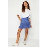 Trendyol Multi Color Viscose Woven Short Skirt Cene
