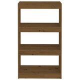 Ormarić za knjige / pregrada boja meda 60x30x103,5 cm borovina | shoptok.hr