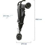 Kikka Boo beetle kišobran kolica lagana 6.4 kg