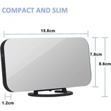 Venisymlis Digitalna Budilka, Led Jutranja Budilka, Ogledalo, Digitalna Ura, Nočna Budilka, Jutranja Budilka, (22060494) | Shoptok.si