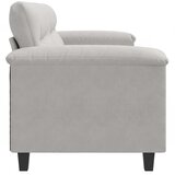  Dvosjed svjetlosivi 140 cm od mikrovlakana | shoptok.hr