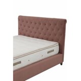 Hanah home deluxe set 150 x 200 v2 dusty rose dvostruki dušek, baza i uzglavlje