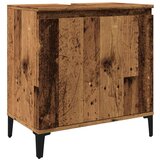 vidaXL Omarica za umivalnik starinski les 58x33x60 cm inženirski les | Shoptok.si