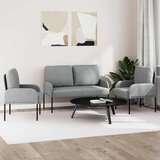  Setovi sofa 3 pcs Svijetlo siva 115 x 56 x 80 cm Šperploča | shoptok.hr