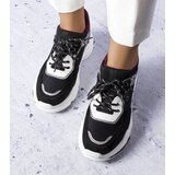 Gemre Black sneakers decorated with Savard inserts | Shoptok.si