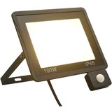 vidaXL LED reflektor s senzorjem 100 W toplo bel cene