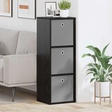  Strani šal s predalom Črna Orehovina 35 x 32 x 99,5 cm, (5000233833) | Shoptok.si