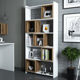 Hanah home box - white, walnut whitewalnut bookshelf Cene