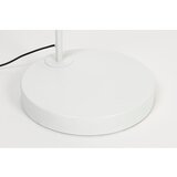 White Label Bela stoječa svetilka s tekstilnim senčilom (višina 220 cm) Martine – | Shoptok.si