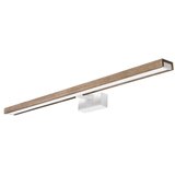  Brilagi-LED Kupaonsko osvetljenje za ogledalo WOODY MIRROR 3u1 LED/15W/230V 80 cm IP44 bela/hrast | Eponuda.com