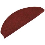 vidaXL Samoljepljivi otirači za stepenice 30 kom crveni 65x22,5x3,5 cm | shoptok.hr