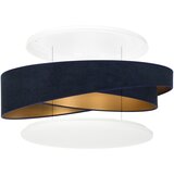  BRILAGI- LED stropna svetiljka VELVET TWIST LED/24W/230V 4000K prečnik 55 cm plava/zlatna. Slike