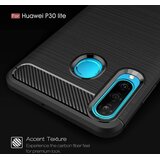 Techsuit Carbon Silicone maska za Huawei P30 lite / P30 lite New Edition – crna | shoptok.hr
