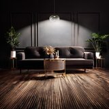  LED luster na sajli VASO LED/4W/230V preč. 18 cm crna/dimljena | Eponuda.com