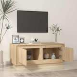  Stolić za kavu boja hrasta 102x50x44 cm konstruirano drvo | shoptok.hr