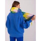 Wool Fashion Italia Scarf-AT-SZ-2313501.97-Cobalt | Shoptok.si