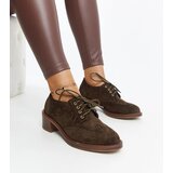 Gemre Green suede Tigard heeled shoes | Shoptok.si