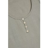 Marisse Plain Olive Top | shoptok.hr