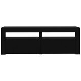 TV ormarić s LED svjetlima crni 120 x 35 x 40 cm | shoptok.hr