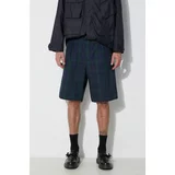 Engineered Garments Lanene kratke hlače Sunset boja: tamno plava, OR268.ZT193