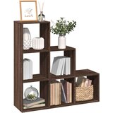 vidaXL Pregrada / regal za knjige 3 razina hrast 99x29x99 cm drveni | shoptok.hr