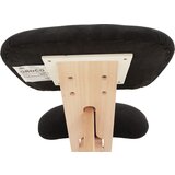 Kondela Ergonomski klečalnik, črna/bukev, GROCO | Shoptok.si