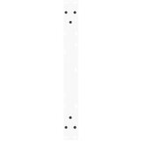  Noge jedilne mize V-oblike 2 kosa Bela 70x(30-31,3) cm Jeklo | Shoptok.si