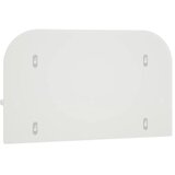  Zidna polica 2 kom. Bijela 60 x 13 5 x 37 5 cm Prerađeno drvo - Bijela 60 cm | shoptok.hr
