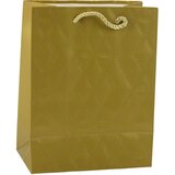  Paper Gift Bag Elegant Gold Patterns 23 x 18 x 10.5 cm | Shoptok.si