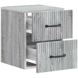  Stenski nočni omarici 2 pcs Siva Sonoma 34,5 x 33 x 40 cm, (5000209961) | Shoptok.si