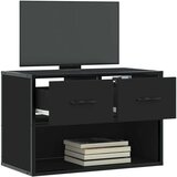 vidaXL TV omarica črna 60x31x39,5 cm inženirski les in kovina | Shoptok.si