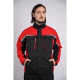 Laki Industry premium Radna bluza Crno-crvena Cene