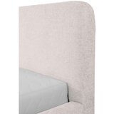 MID.YOU OBLAZINJENA POSTELJA 180 cm x 200 cm , les, umetna masa, tekstil, leseni material biserna | Shoptok.si