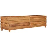In Visoka greda 150x40x38 cm reciklirana tikovina in jeklo | Shoptok.si