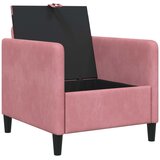 SOFA s pohranom Ružičasta 72 x 78 x 87 cm Poliester | Shoptok.si