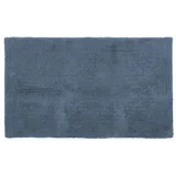 modra bombažna kopalniška preproga luca, 60 x 100 cm