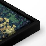  Slika - Vincent Van Gogh – Landscape with the Chateau of Auvers at Sunset 60x30 U crnom drvenom okviru | shoptok.hr