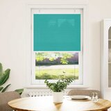  Plisirana zavjesa petrolej zelena 70x100 cm Širina tkanine 69,4 cm Poliester | shoptok.hr