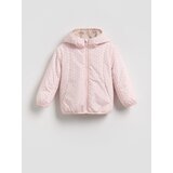 Reserved Jakna s uzorkom i kapuljačom - pastelnoružičasto | shoptok.hr